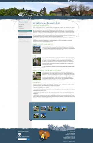 Page intérieur de la maire de Boigneville
