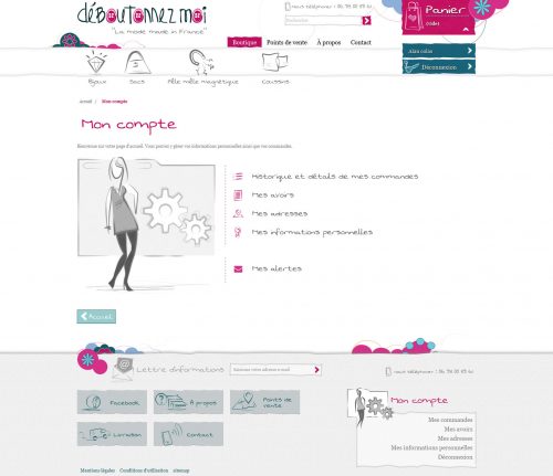 Site déboutonnez-moi page contact