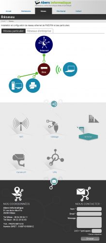 Page intérieur Abers Informatique