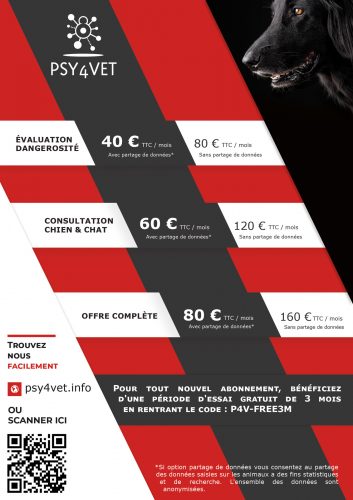 Création flyer pour Psy4vet - verso